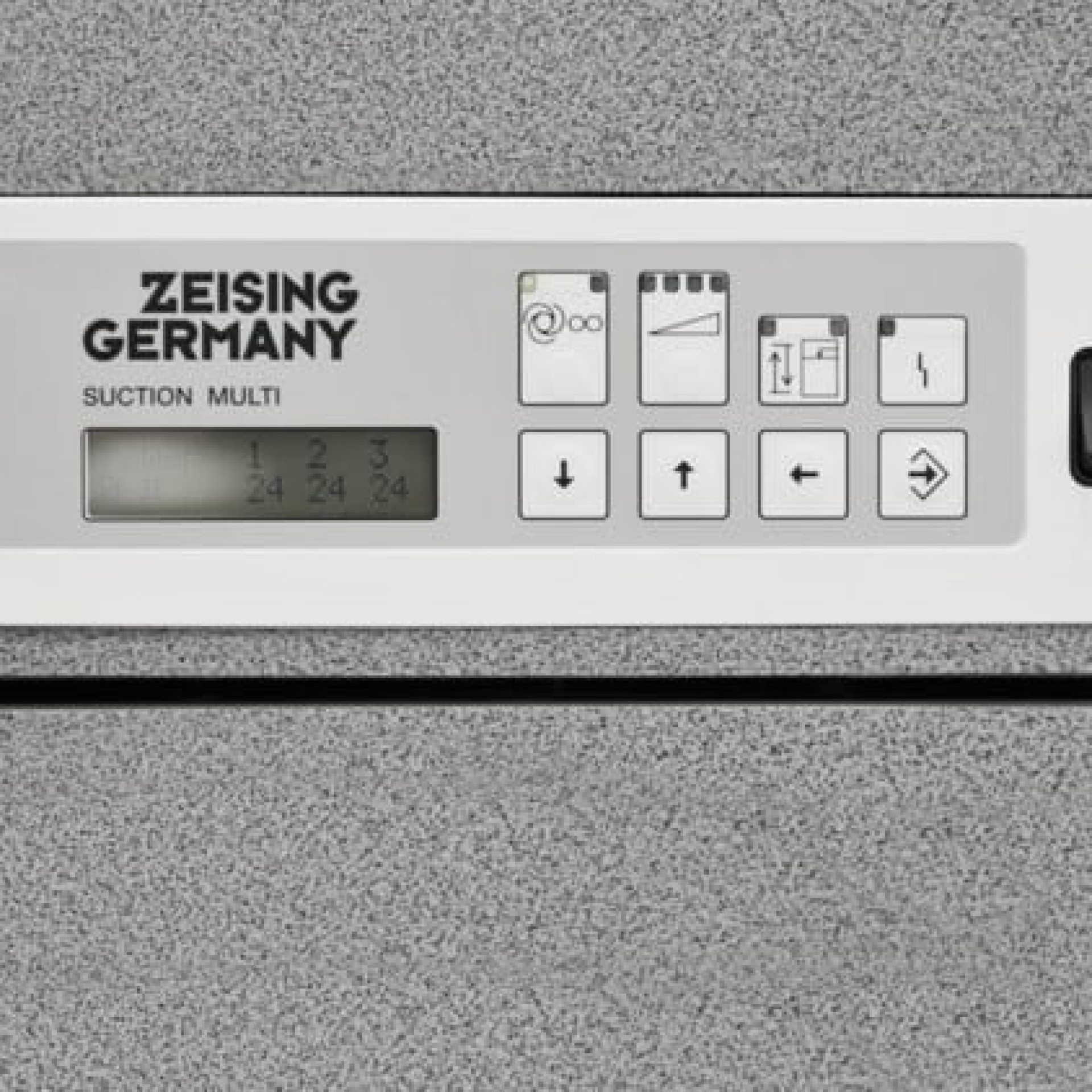 SUCTION MULTI Absauganlage für 3er Arbeitsinsel. Perfekt integriert.
